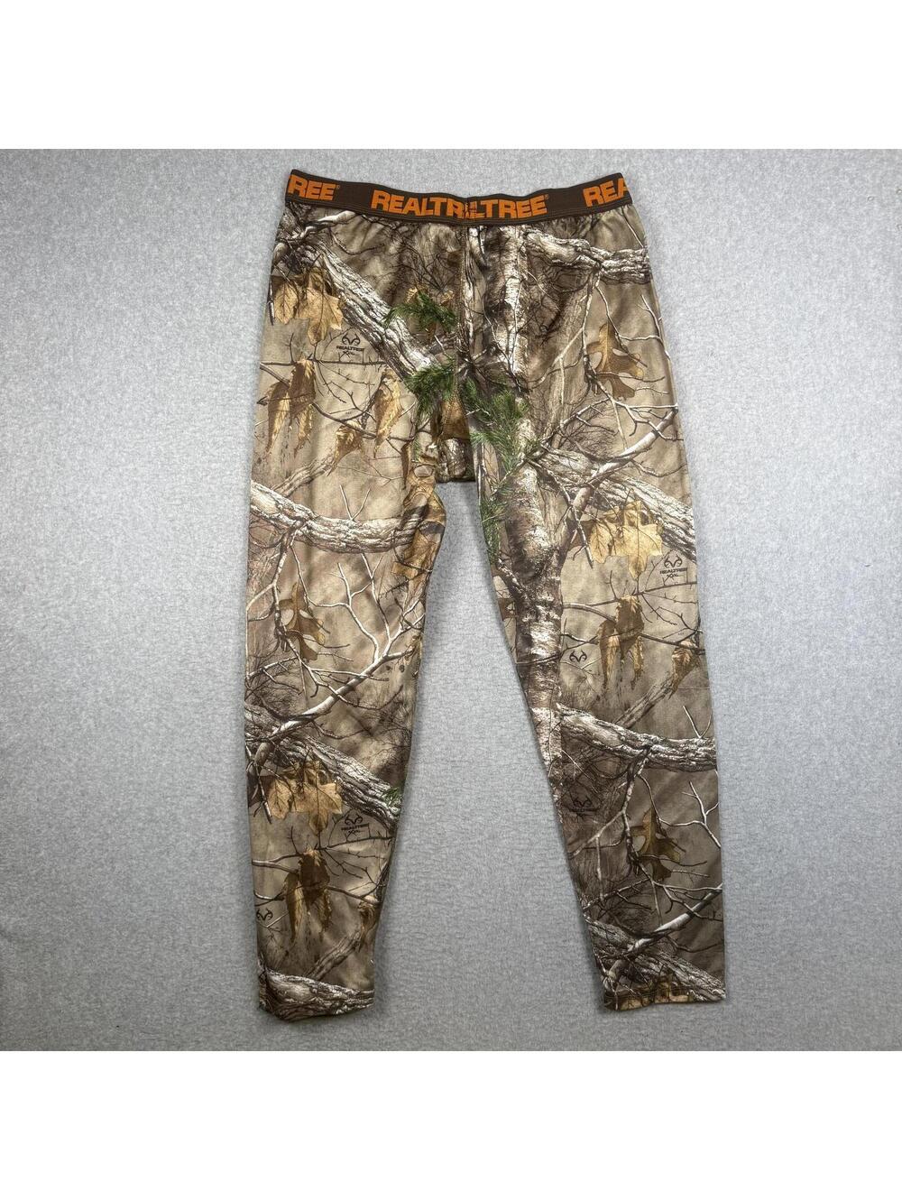 RealTree Base Layer Pants Mens Size XL 40-42 Camouflage Camo Hunting Outdoor - Picture 7 of 8